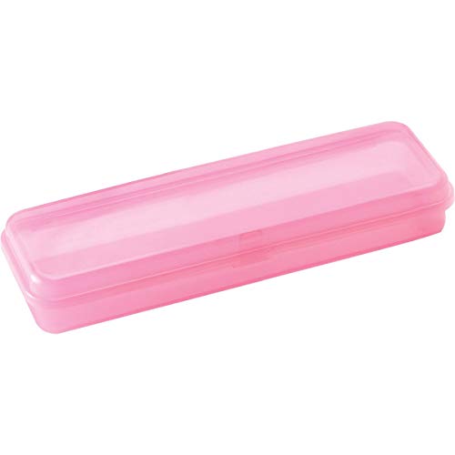 Estojo Plastico Plus Rosa Waleu, Multicor