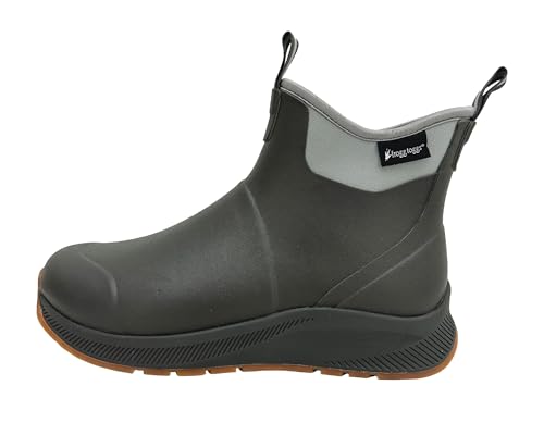 FROGG TOGGS mens Hydrogrip Deck Boot, Waterproof, Comfort, Insulated, Grip, Anglers Ankle Boot