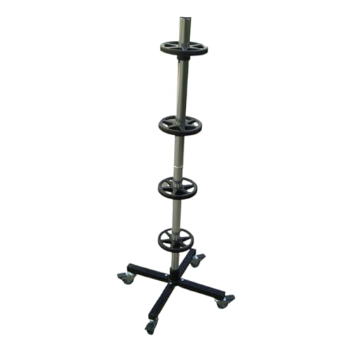 Image of Heininger GarageMate Tire Stand with Wheels 220 lb. Capacity (Fits 13 inch-17 inch Rims)