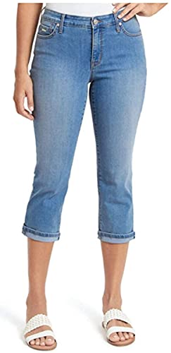 NINE WEST Women's Chrystie Denim Capri (Blitz, 16)