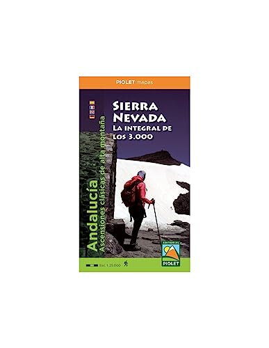 Sierra Nevada. La Integral de los 3000 1:25.000 (PIOLET MAPES)