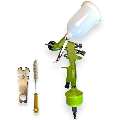 Lime Line MINI.08 8Mm Mini Hvlp Automotive Spray Paint Gun cover