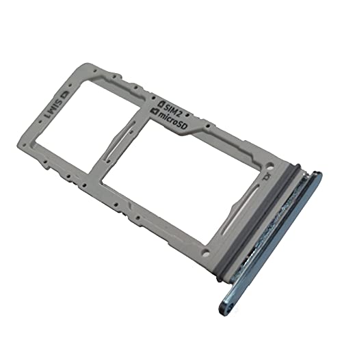 S20 Dual Sim Card Tray Holder Replacement For Samsung Galaxy S20, S20 Plus (Not Fit For Note 20 Ultra,And Not Ok For Single Version,Not Ok For Note 20 Ultra) (Blue) #TOP1