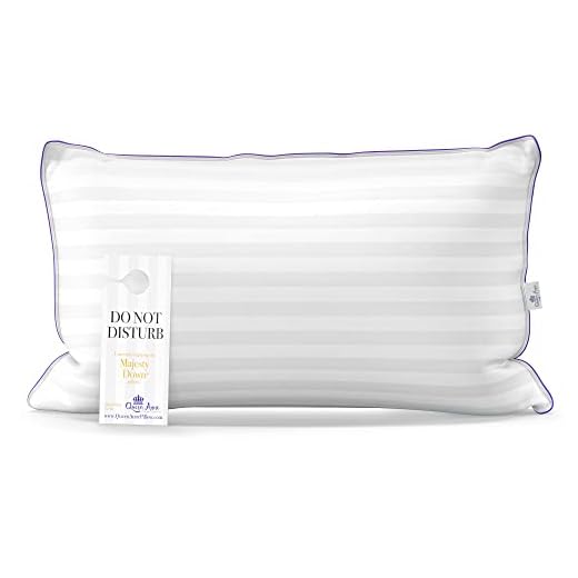 Queen Size Pillow for Sleeping, Allergy Free Bed Pillows - Luxury Hotel Quality Pillow, Synthetic Down Alternative Hypoallergenic Pillows for Back, Stomach, and Side Sleepers (Queen Soft 20” x 30”)