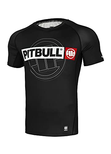 Rashguard Herren Pit Bull West Coast Sport-T-Shirt Training Hilltop Sports II XL