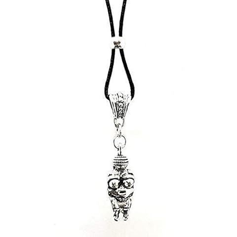 Eclectic Shop Uk Venus of Willendorf Fertility Goddess Pendant Cord Necklace Bead Ancient Symbol Cover
