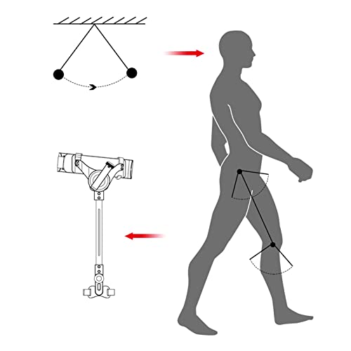 Pomoc w poruszaniu się w chodzeniu Bionic Body Power Pomoce do biegania, lekki stojak rehabilitacyjny, pomoc rehabilitacyjna dla seniorów, pomoc w poruszaniu się dla osób starszych