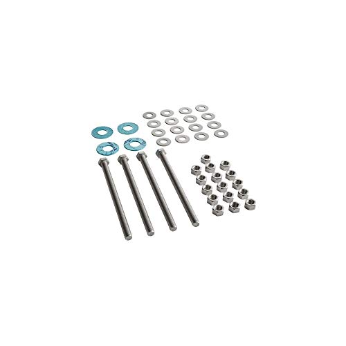 HOODMART Concession Trailer Hood System for Food Truck | 6’ Commercial Range Hood with Direct Drive Exhaust Fan | Stainless Steel Kitchen Equipment with Install Kit Included