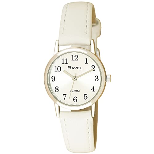 Ravel - Women's Pastel Coloured Everyday Silver Tone Watch (27mm case)