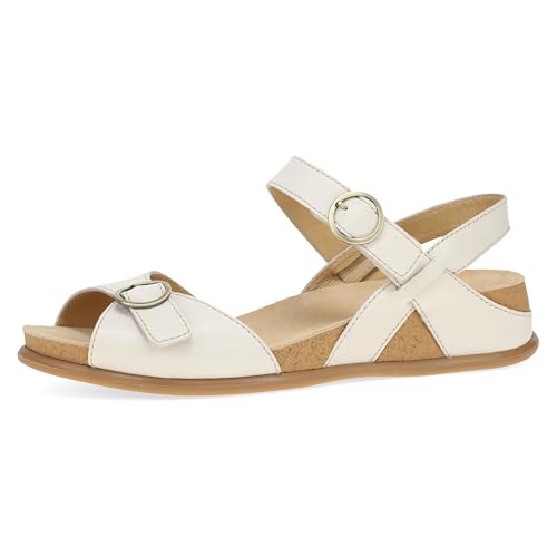 Image of Dansko Candace Wedge Sandal for Women -Comfortable Wedge with Arch Support -Fully Adjustable Straps-Versatile Casual to Dressy Footwear -Lightweight Rubber Outsole