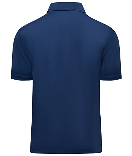 Camisetas Polo para Hombre Manga Corta Dry Fit Rendimiento Casual Golf para Entrenamiento miniatura 2