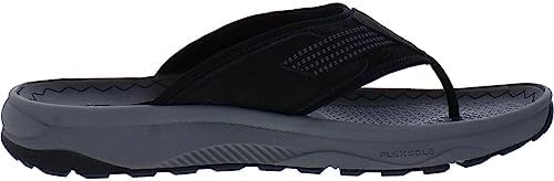 Florsheim Men's, Tread Lite Thong Sandal Black 11 W | Image 1