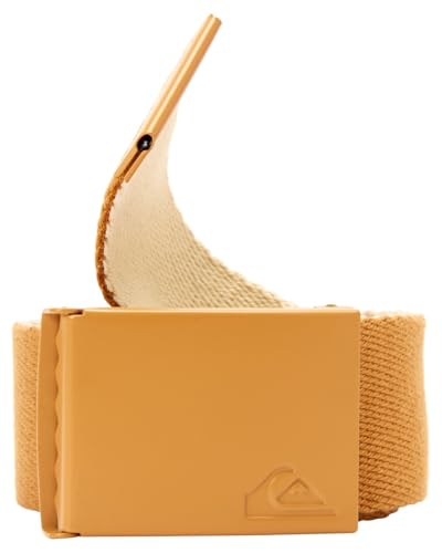 Quiksilver The Jam, Cinturón para Hombre, Bone Brown,...