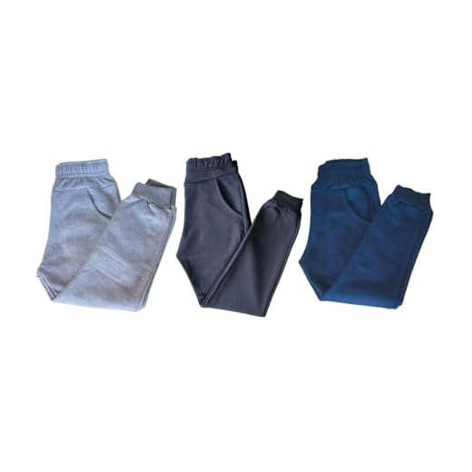 Kit Com 3 Calças Infantil Moletom Flanelado Masculino Feminino Quentinho Com 2 Bolsos (BR, Idade, 5 Anos, 6 Anos, MESCLA/AZUL/PRETO)
