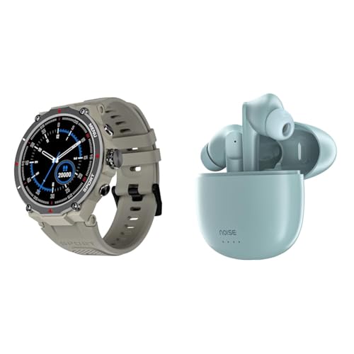 Image of Noise Force Rugged & Sporty 1.32 inch Bluetooth Calling Smart Watch, 550 NITS, 7 Days Battery, AI Voice
