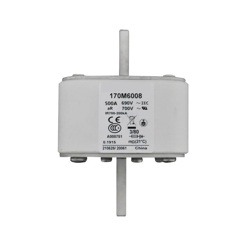 Fusible rapide 170M6008 DC pour onduleur et convertisseur de puissance