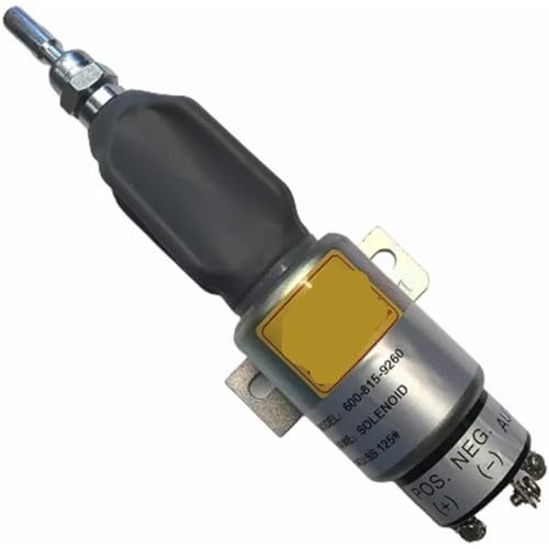 Électrovanne d'arrêt de carburant 600-815-9260 solénoïde WA320-5