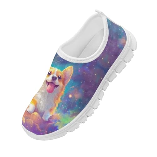 Girls Slip On Sneakers Shoes Animals Themed Kids Tennis Running Shoes4