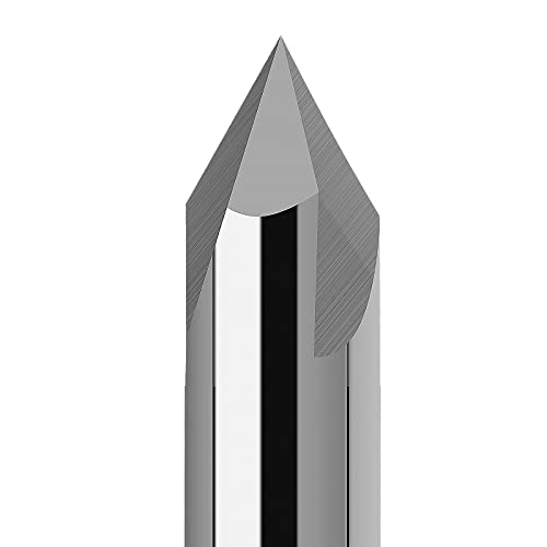Anfasfräser 90° – 3 Nuten, Wolframstahl – D10x90°x75L – Für CNC Und V-Nut Gravur