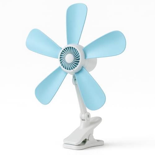 enterelettronics Ventilatore da Tavolo Portatile 42 Cm con Clip, Plastica