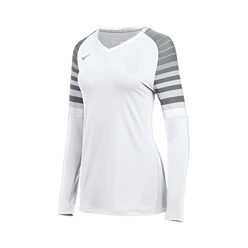 Maillot de volleyball manches longues femme Mizuno pour éviter les irritations