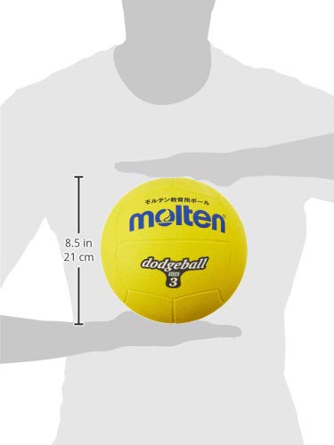 Amazon | モルテン ゴムドッヂ 3号(黄) D3Y | モルテン(molten