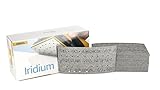 Mirka Iridium Premium-Schleifpapier 93x180mm Klett 45-Loch, Korn 40, 50 Stk/Zum Schleifen von Lack, Spachtel, Grundierung, Holz, Stahl, Mineralwerkstoffe, Kunststoff