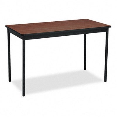 Barrks - Barricks Utility Table With Laminate Top & Steel Legs Table,Utilty,24X48,Wa/Bk (Pack Of 2)