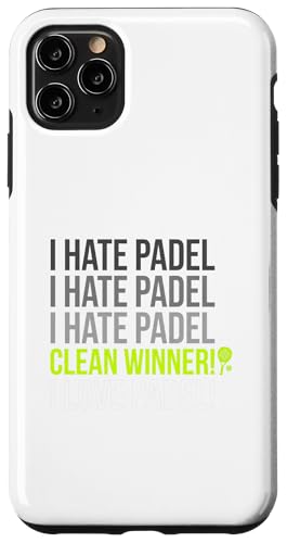 Ironic Padel Player Hobby Sports Case for iPhone 11 Pro Max