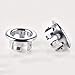 3Pcs Replacement Bath Sink Holes Round Overflow Drain Caps Cover Durable Sink Basin Trim DIY Garden Hand Tools Beautiful Design