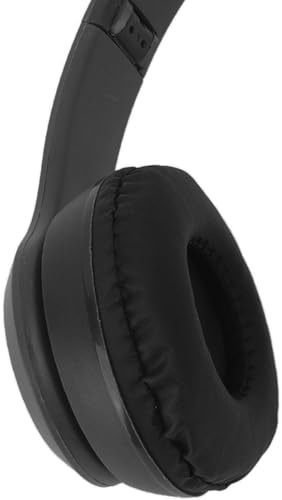 Image of AF4 Headset Multifunction Foldable Sports Headphone with HiFi Stereo Sound, Wireless Technology, and Ergonomic Design for Home Office Travel (Black)
