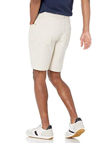Image of Amazon Essentials Men's Straight-Fit 9 inch Inseam Stretch Cotton Twill 5-Pocket Shorts
