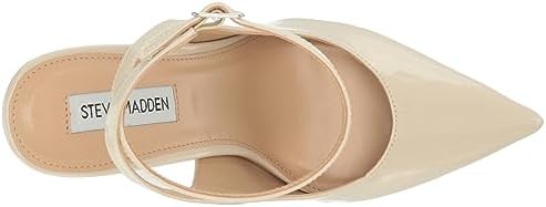 Steve Madden Women's Zayla Pump, Bone Patent, 9.5 | Image 4