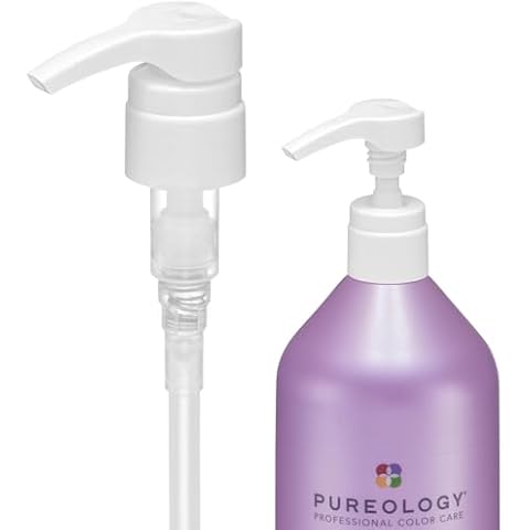Pump Dispenser for Pureology Shampoo and Conditioner 33.8 oz Bottles [Package Includes 1 Pump] Cover