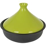 ITMEAT製タジン鍋家庭用キャセロール陶器鍋蓋付きシチュー鍋家庭用スープ蒸し器タジン鍋キッチン用品 (没有耳,グリーン) [並行輸入品]