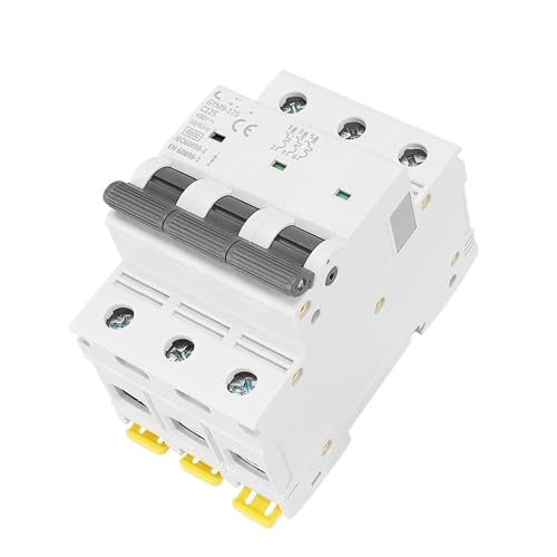 Disjoncteur miniature tripolaire 125A 3 pôles 400V pour tableau électrique