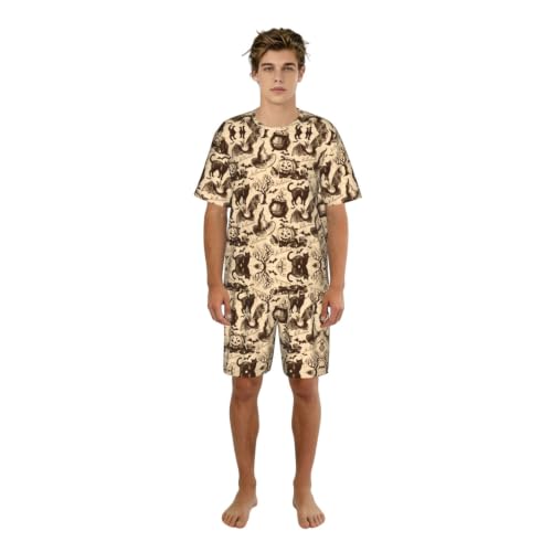 Pyjama doux et respirant style sorcière pour détente maximale au lit