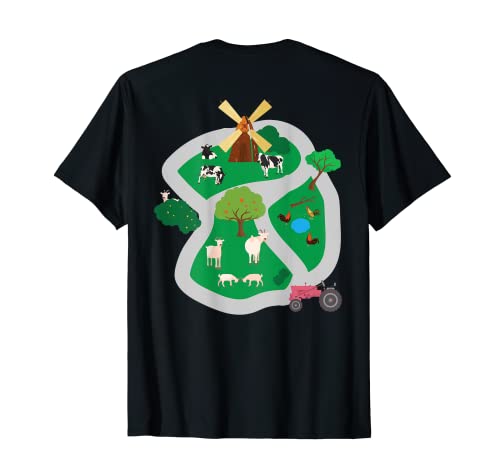 Spielteppich Dorf Track Auto Massage T-Shirt