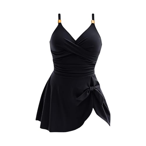 Swimming Costume Women, Women's One-Piece Swimsuits, Tummy Control Swimwear (DE/NL/SE/PL, Alphanumerisch, XXL, Regular, ...