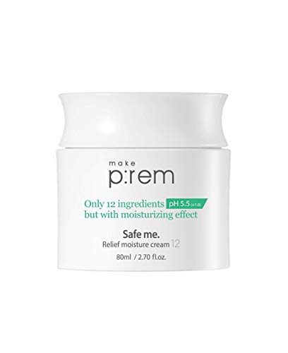 MAKE P: REM Safe Me. Relief Moisture Cream 12, 80ml, 0.22 kg Pack of 1