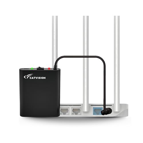 Image of Catvision Mini UPS for Wi-Fi Routers I 12V-2A I Battery Backup Upto 6 Hours (Lab Tested) | Surge & Discharge Protection I 12 Months Warranty | Portable UPS | BIS Approved