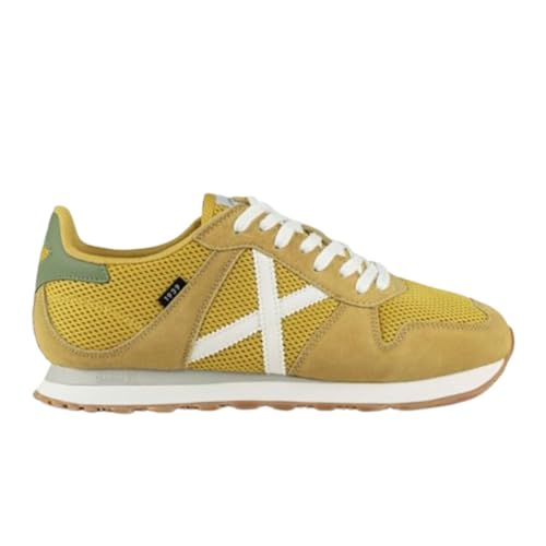 Munich - Zapatilla Massana 580 Amarillo Hombre Sintético Hombre Color: Amarillo Talla: 42