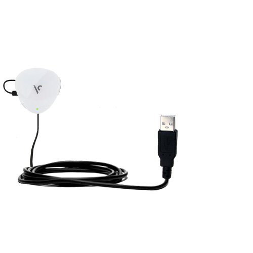 Gomadic USB Data Hot Sync Straight Cable Designed for The Voice Caddie VC300 with Charge Function – Two Functions in one Unique TipExchange Enabled Cable
