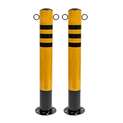 Poteau de securite robuste pour proteger les angles de batiments industriels