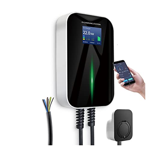 dCԏ[d EV [d Wallbox 22KW Rg[ ݂ EVSE Wallbox [dXe[V 32A 3 tF[Y ^Cv 2 62196-2 \Pbg𒲐 dCԃXe[V(22KW with Socket)