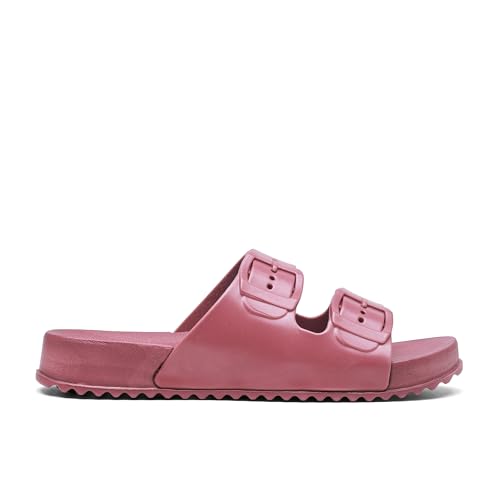 Image of ASIAN Femina-15 Women's Slippers | Ultra-Soft Cushion, Trendy Dual Buckle Design & Lightweight Slides for Girls | Perfect for Home, Travel, & Daily Comfort