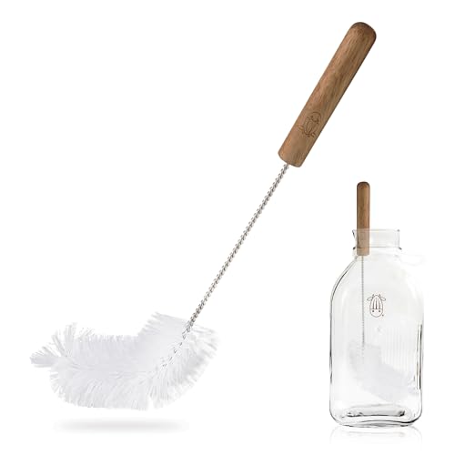 Almond Cow | Milk Jug Cleaning Bottle Brush | Milk Jar Growler Brush