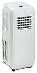 BLU-09 9,000 BTU Portable Air Conditioner Portable 3-1 Air Conditioner, Dehumidifier, Cooling Fan with 3 Fan Speeds, Window Sheet for UK Windows, Digital Display & Remote Control