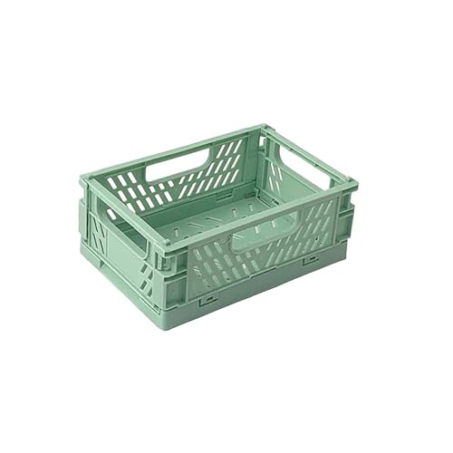 Klappkiste Klappbox Klein Plastik (Grün, 30*20*12)