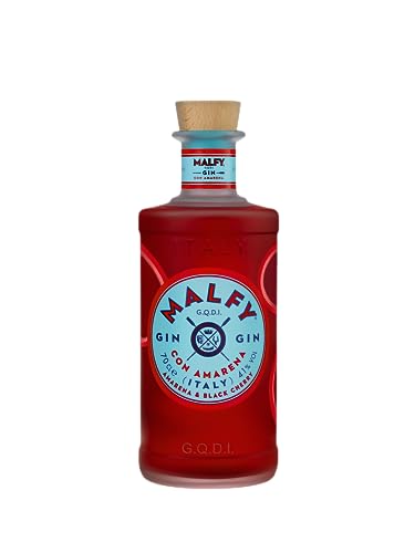 Malfy Gin con Amarena, fruchtiger Super Premium Gin mit Amarenakirsche, Schwarzkirsche, Wacholder...